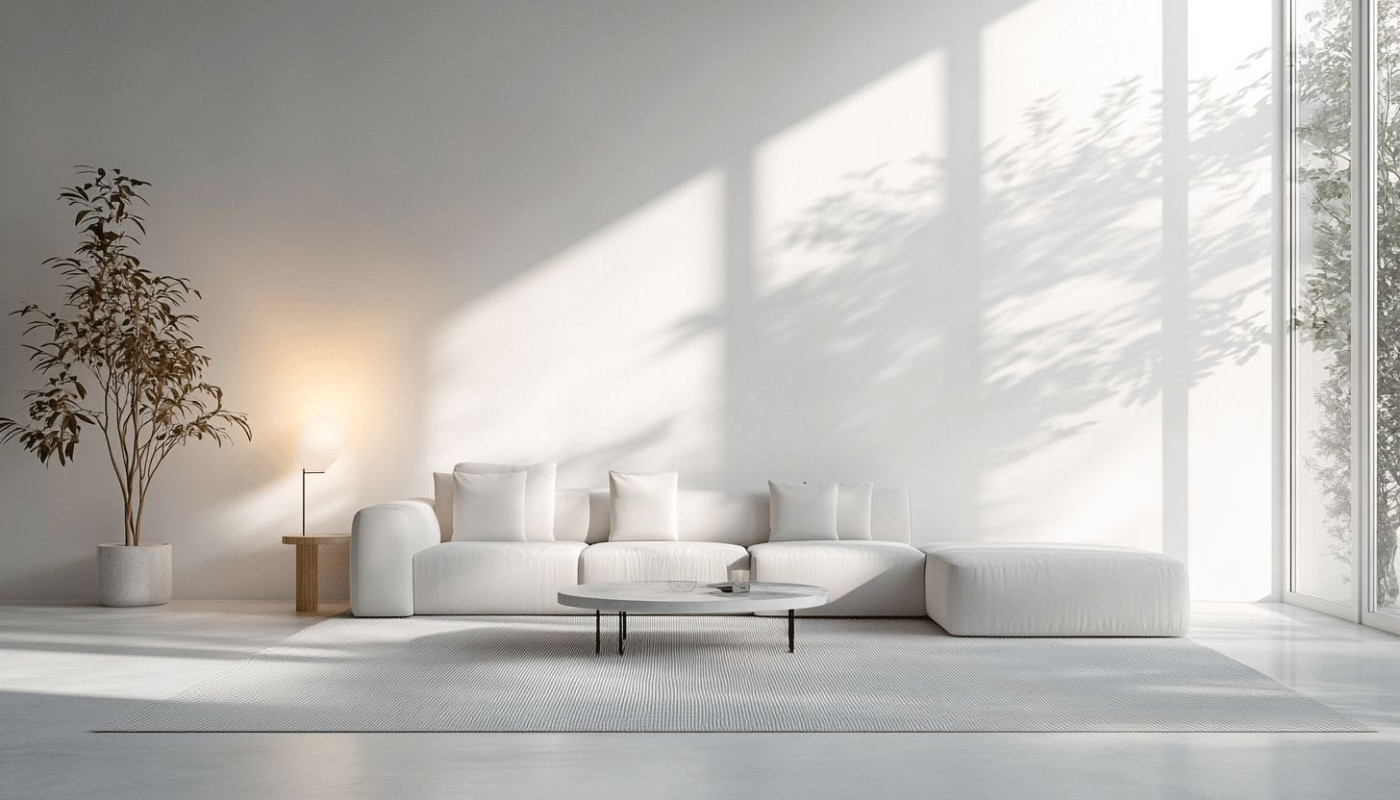 Ein stilvolles weißes Interieur gestalten!