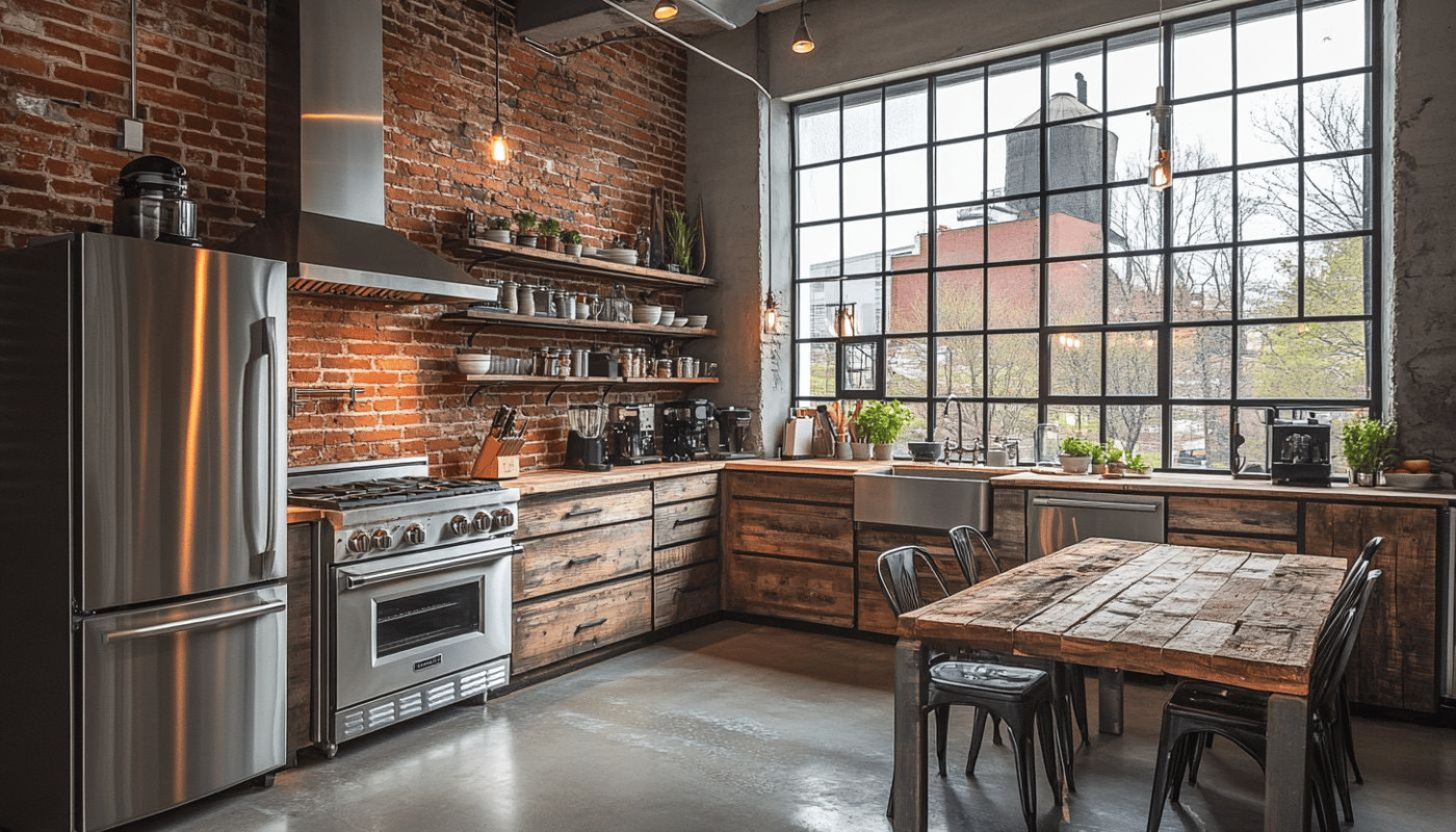 Industrieller Küchenstil: 10 Tipps, um ihn zu erreichen!