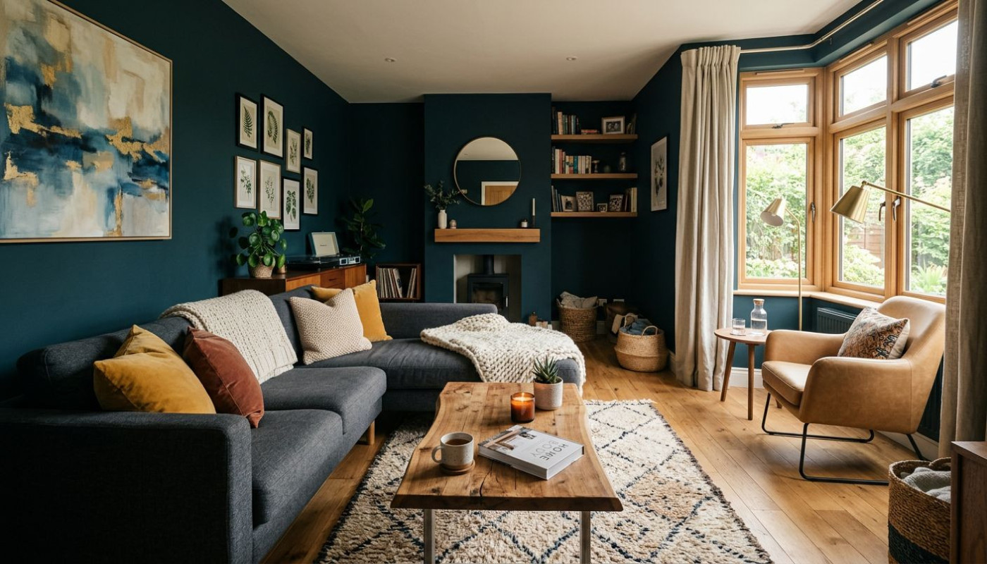 Sollten Sie sich für Dunkeltürkis in Ihrer Einrichtung entscheiden?