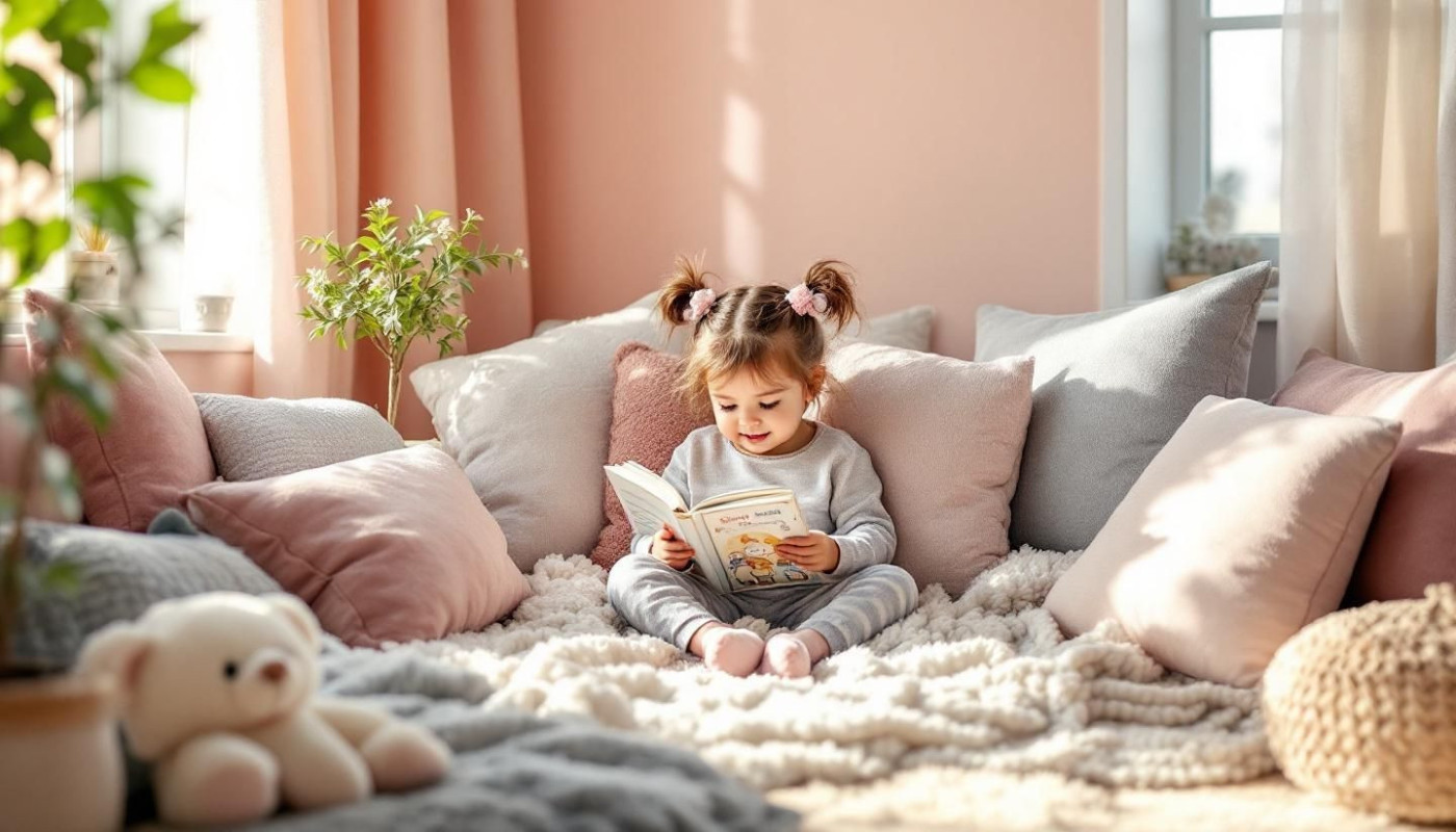 Wie Sie eine gemütliche und stilvolle Leseecke für Ihr Kind einrichten